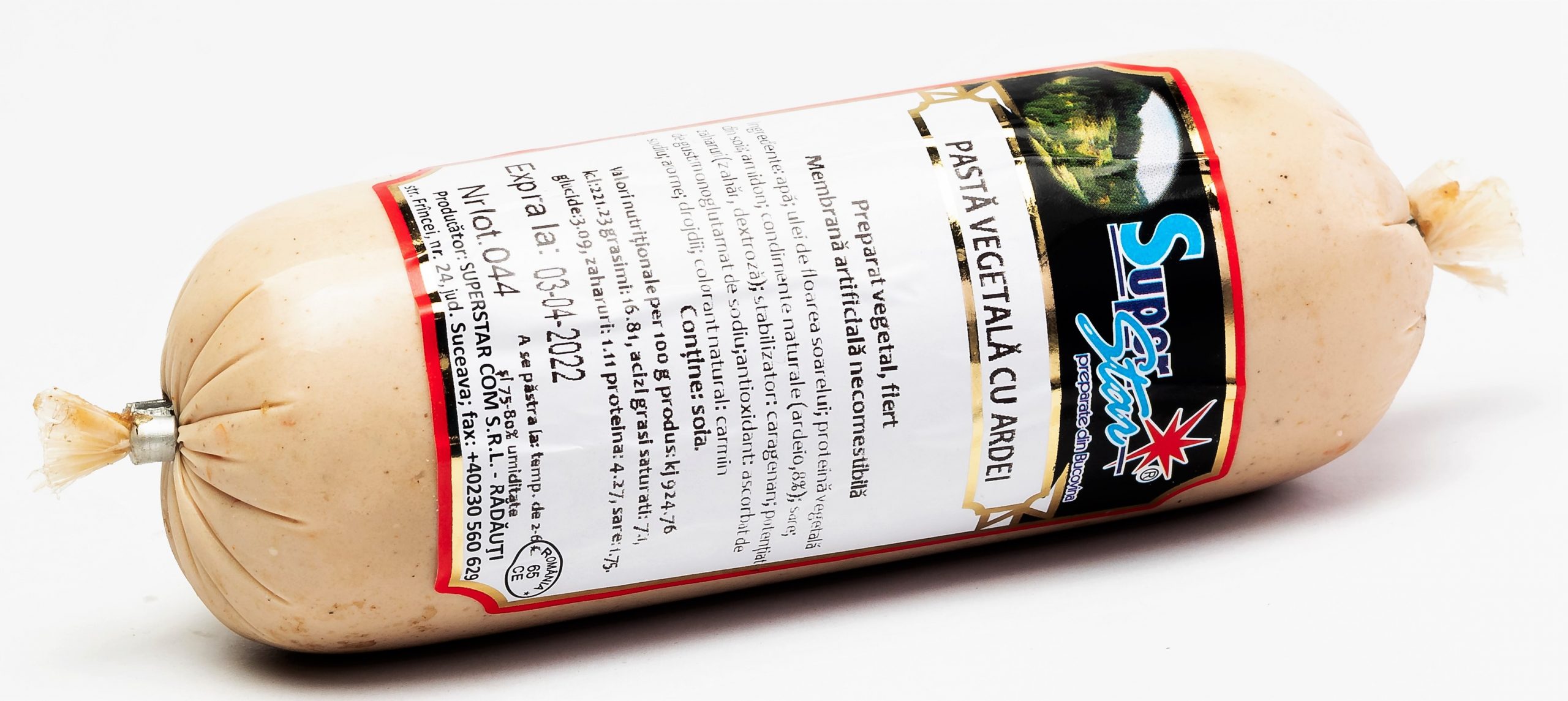 Pastă vegetală cu ardei